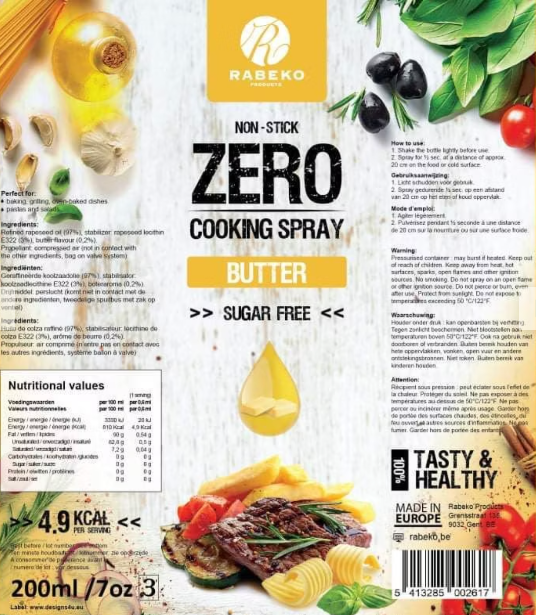 Spray Cuisson Rabeko 200 ml