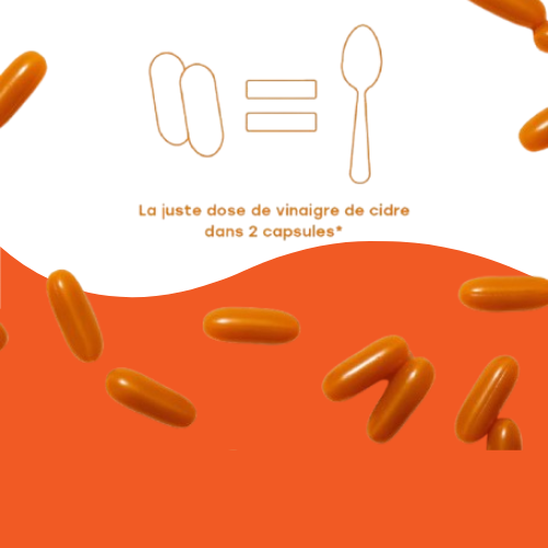 CAPSULES VINAIGRE DE CIDRE (60 capsules)