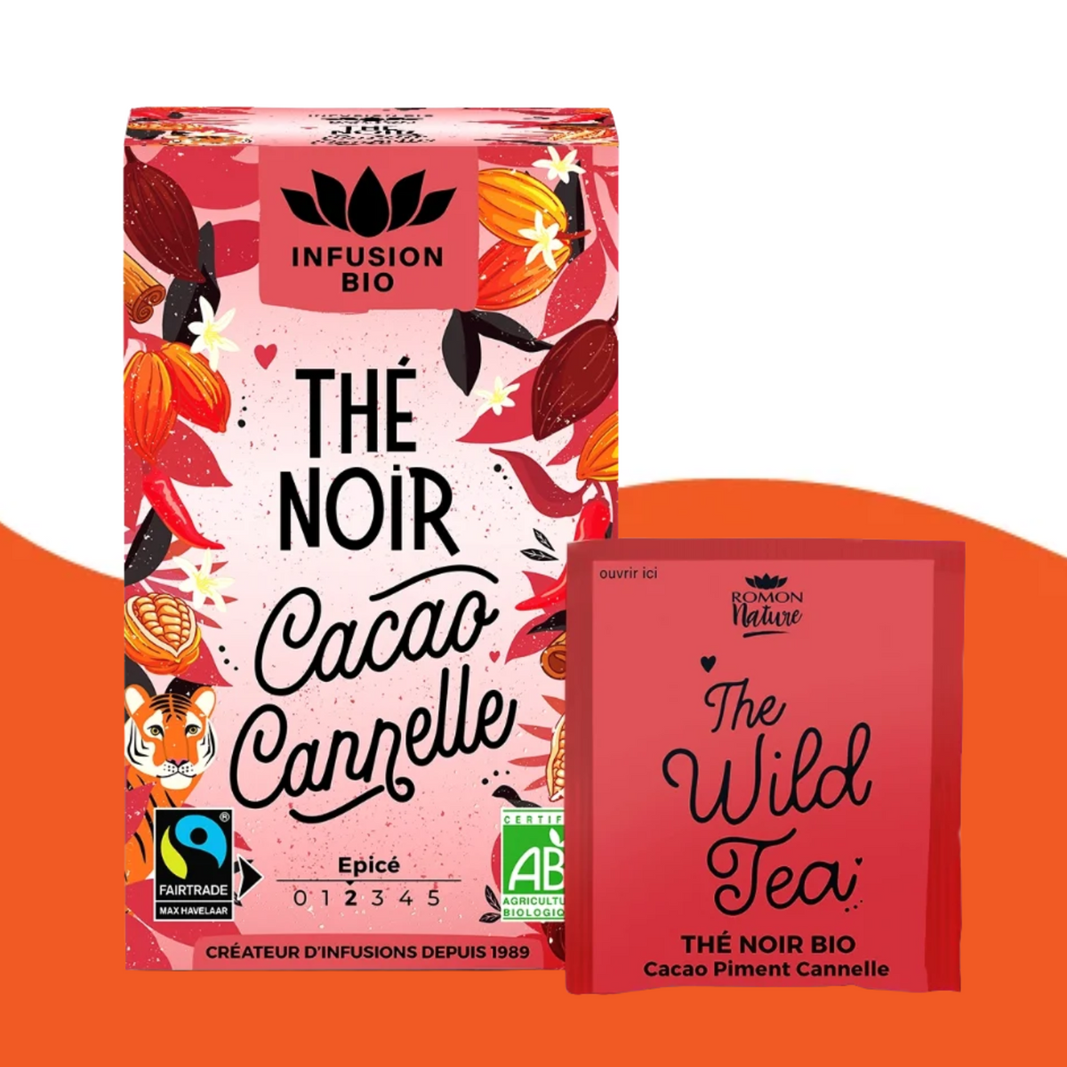 THÉ PLANTASIA ET ROMON BIO (16-18 sachets)