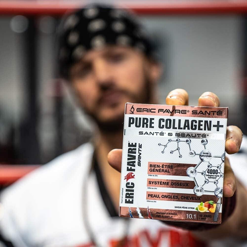 PURE COLLAGENE MONO-DOSE (Goût pêche-citron)