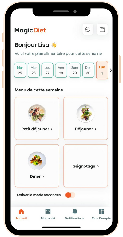 Perdez 3 à 6 kg par mois avec un accompagnement personnalisé.